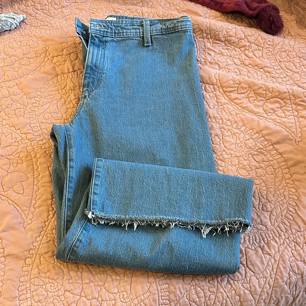 Universal thread sailor wide leg denim